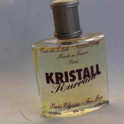 Flacon d'eau de toilette KRISTALL Paris