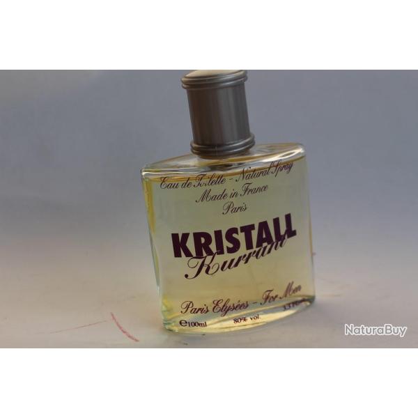 Flacon d'eau de toilette KRISTALL Paris