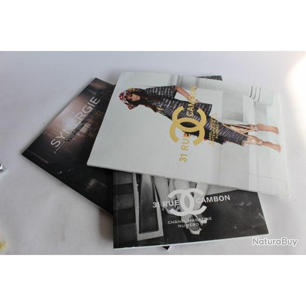 Trois magasines mode CHANEL 2014 - 2015