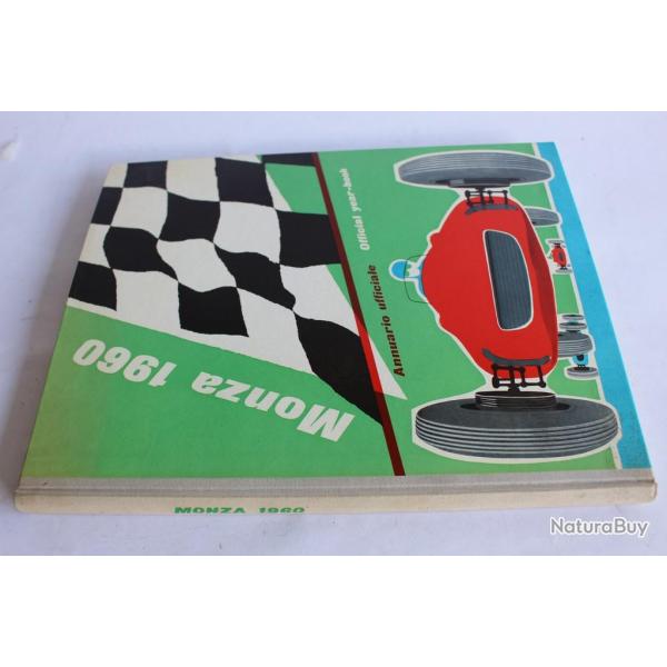Monza 1960 annuaire officiel official year-book automobile