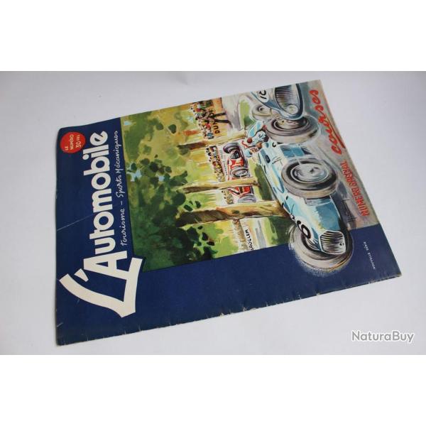 Revue l'Automobile numero speciale courses
