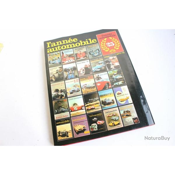 L'ann�e automobile 1977/78 N� 25 automobile year