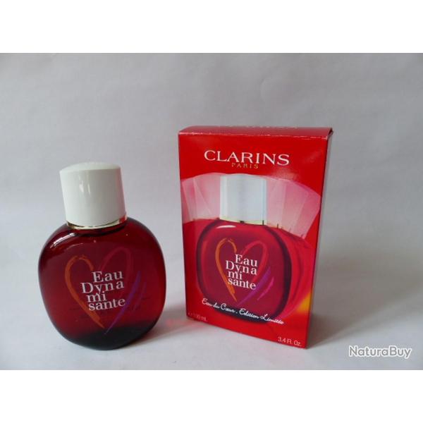 Flacon d'eau du coeur CLARINS �dition collector