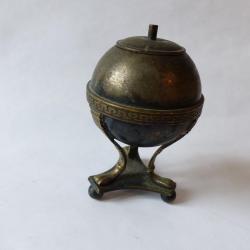 Br&ucirc;le parfum - lampe a huile m&eacute;tal argent&eacute; WMF