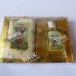 Flacon d'eau de cologne + savon York Corsair