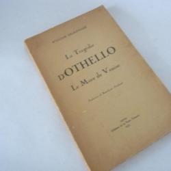 Livre  La Tragédie d'Othello, le More de Venise  William SHAKESPEARE
