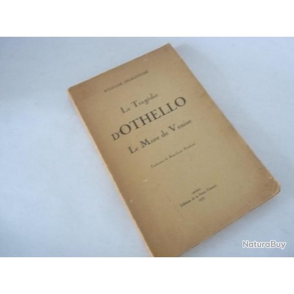 Livre  La Tragdie d'Othello, le More de Venise  William SHAKESPEARE