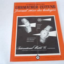 Journal Suisse des Horlogers Schweizerische Uhrmacher Zeitung  N°2 1954