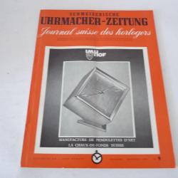 Journal Suisse des Horlogers Schweizerische Uhrmacher Zeitung  N°9 1965