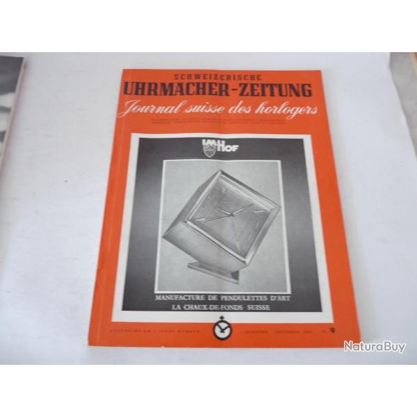 Journal Suisse des Horlogers Schweizerische Uhrmacher Zeitung  N�9 1965