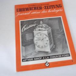 Journal Suisse des Horlogers Schweizerische Uhrmacher Zeitung  N°9 1955