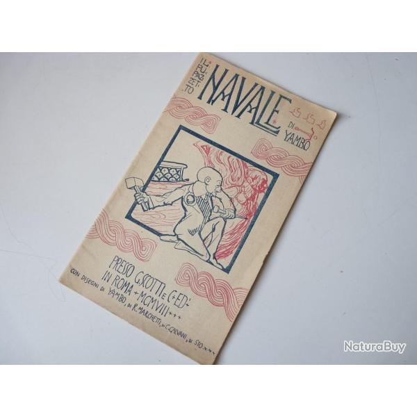 LA TRAVE Dramma navarcale del PUPAZZETTO (Yambo) 1908