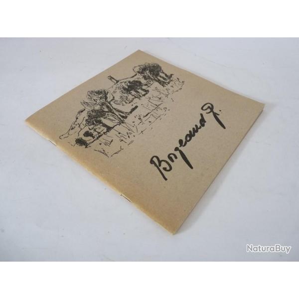 Catalogue d'exposition Georges Borgeaud 1973