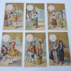 Chromos (6)  Horlogerie  Midi &agrave; Paris