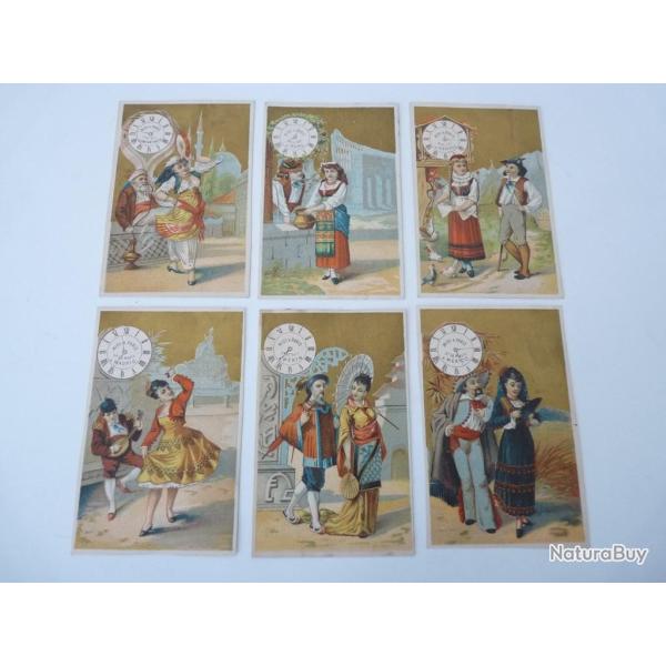 Chromos (6)  Horlogerie  Midi � Paris