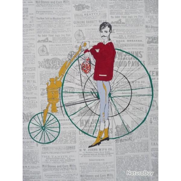 Affiche Lithographie Simonetta estampes