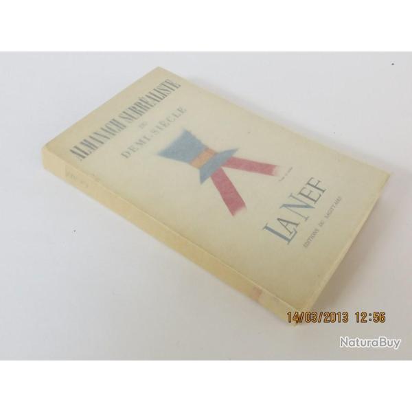 Livre  Almanach Surr�aliste du Demi-Si�cle num�ro sp�cial La Nef
