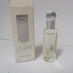 Flacon de parfum miniature &eacute;chantillon Eau d'argent MONTANA