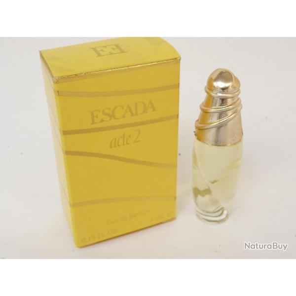Flacon de parfum miniature �chantillon ESCADA ACTE 2