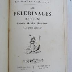 Les Pèlerinages de Suisse Maria-Stein Keepsake Chrétien 1840