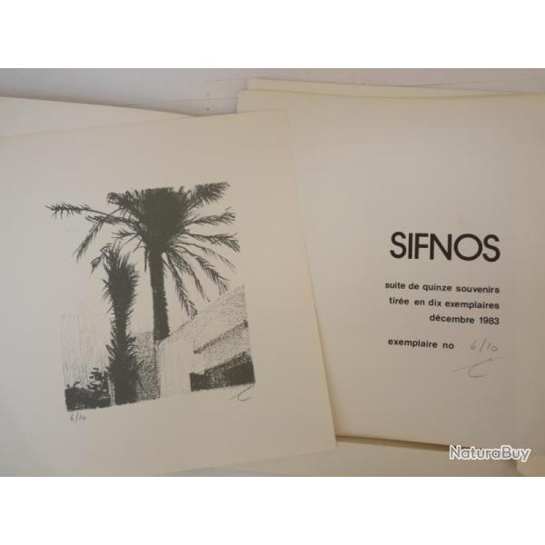 Recueil SIFNOS Souvenirs de l'�le Grecque