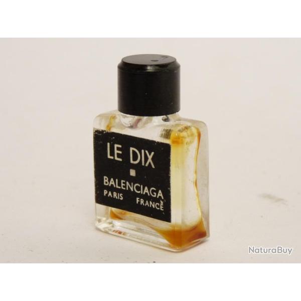 Flacon de parfum miniature �chantillon Le Dix BALENCIAGA
