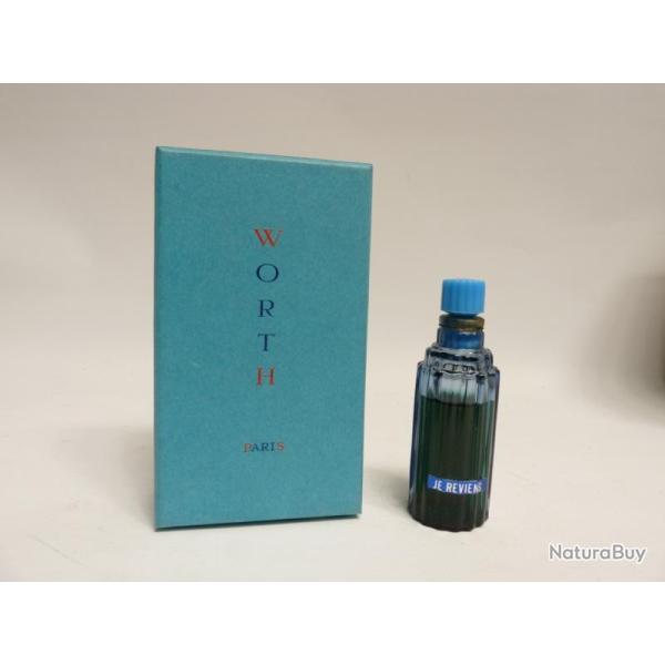 Flacon de parfum Je reviens WORTH LALIQUE