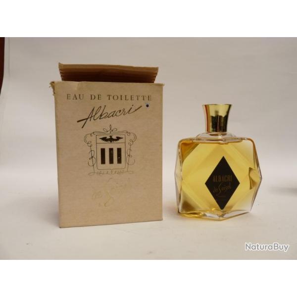 Flacon d'eau de toilette ALBACRI DE SOISEL