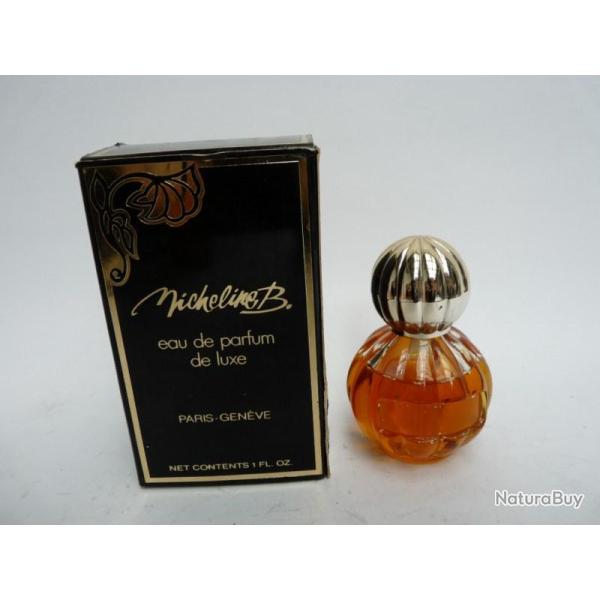 Flacon d'eau de parfum de luxe Micheline B