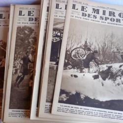 Revues Le Miroir des Sports Année 1929 Cyclisme Football