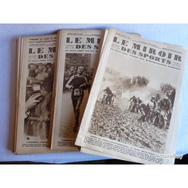 Revues Le Miroir des Sports 1928 Anne Complte Cyclisme Football
