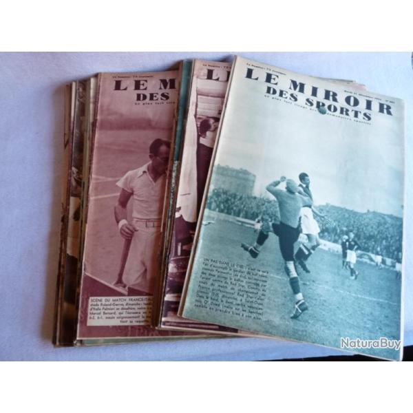 Revues Le Miroir des Sports 1935 Anne Complte Cyclisme Football