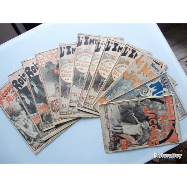 Ensemble revues FAYARD Alphonse DAUDET