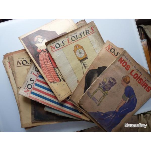 Revues NOS LOISIRS 1911-1913