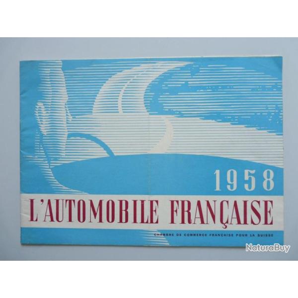 Revue Auto 1958 Citron Peugeot Renault Simca