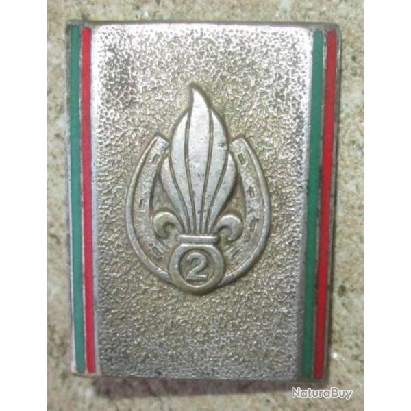 2� R�giment Etranger d'Infanterie, dos guilloch�,�mail,(ANC)