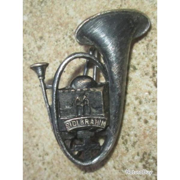 8� Bat. Chasseurs � Pied, SIDI BRAHIM, �pingle, guilloch�, dos plat