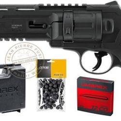 Pack revolver CO2 &agrave; balles de caoutchouc T4E - TR 50 Laser Gen2 - Cal.50 (13 Joules max)