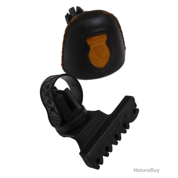 OLD TRADITION POUR RECURVE ET LONGBOW - CARQUOIS D'ARC EN CUIR - 5 FLECHES