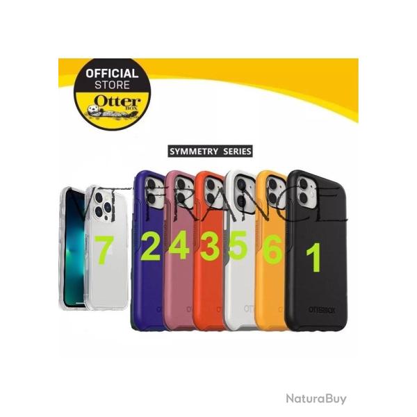 Coque AntiChoc OTTERBOX Symmetry pour iPhone, Couleur: Au Choix, Smartphone: iPhone 11 Pro Max