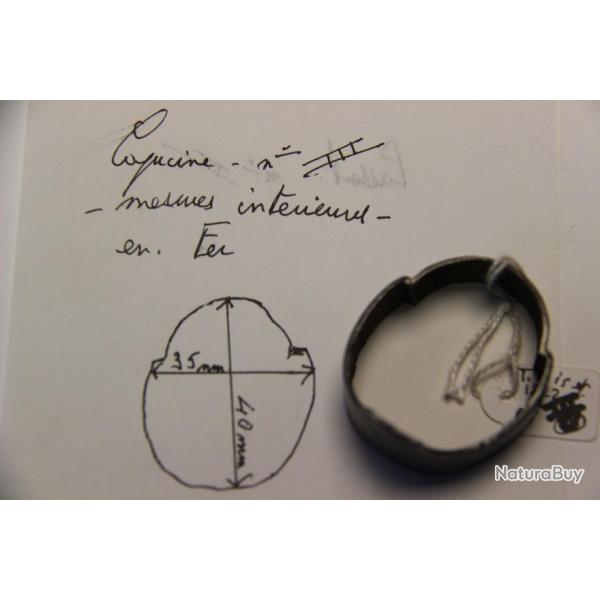 CAPUCINE  DE FUSIL FER   DE GUERRE  A SILEX  PIECES ORIGINALES  N�3