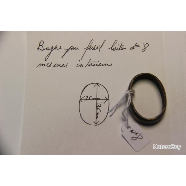 ANNEAU   LAITON   DE FUSIL  DE GUERRE   PIECES ORIGINALES  N�8