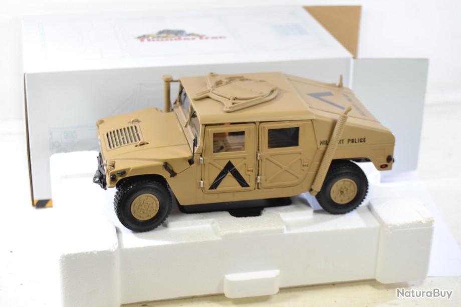 Exoto Hummer H1 Humvee 1:18 – Armée Blindée – Jaune, édition Limitée – Collection