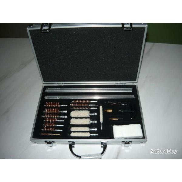 Promotion !!!!  Mallette de nettoyage pour armes ( carabines , fusils et armes de poing )