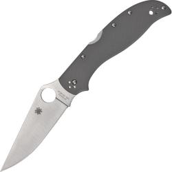 Couteau Spyderco Stretch 2XL Lame Acier CPM-CruWear Manche Gray G10 Lockback Clip Japan SC258GPGYCW