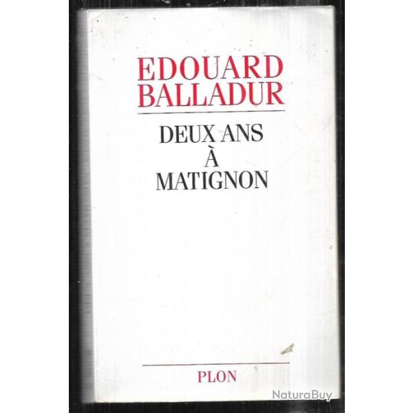 deux ans � matignon d'�douard balladur , politique fran�aise