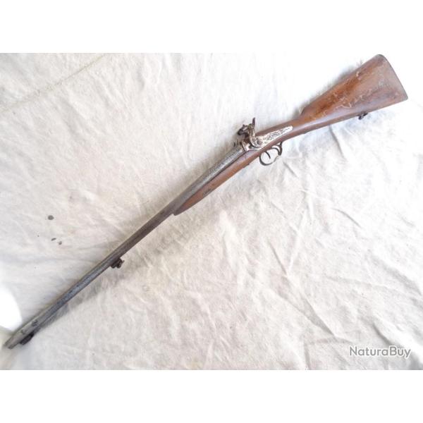 Y 1) ) lot , fusil de chasse a percussion pour collection a prix raissonnable