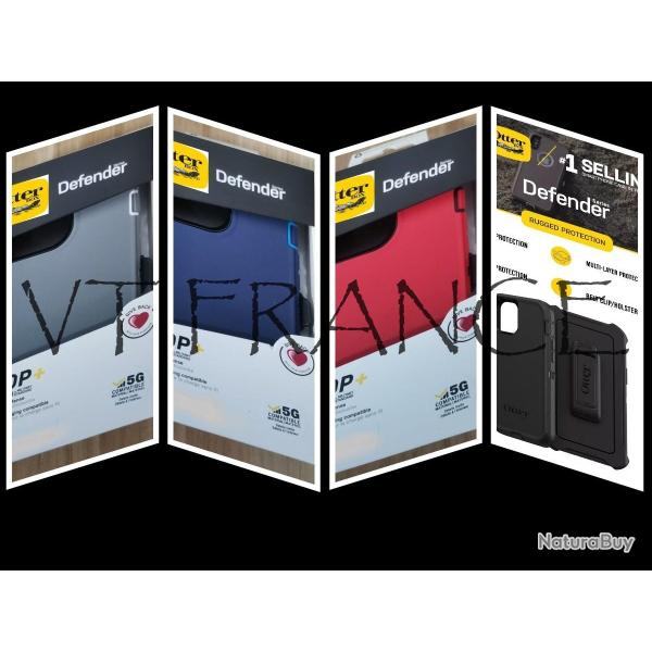 Coque AntiChoc OTTERBOX Defender pour iPhone, Couleur: Au Choix, Smartphone: iPhone 13 Mini