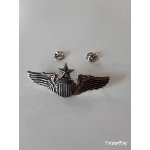 BADGE METAL DE SENIOR PILOTE DE L USAF
