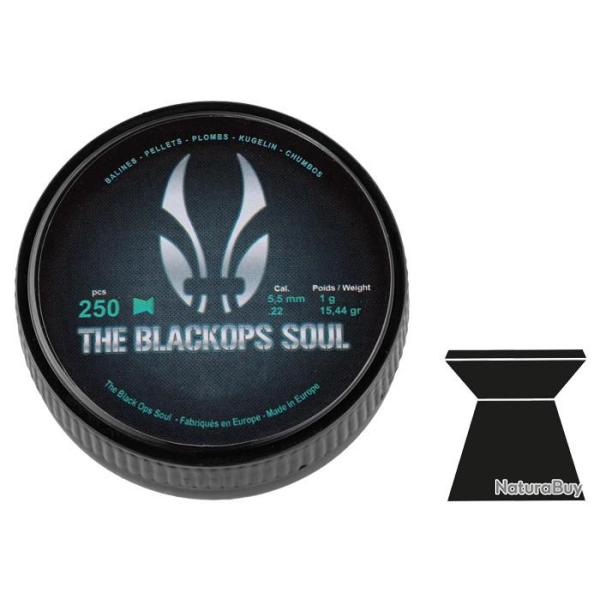 PLOMBS BLACK OPS PLATS CAL. 5,5 MM